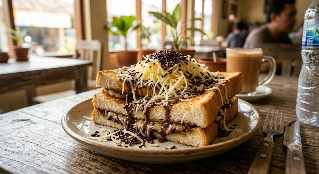Roti Bakar Coklat Keju